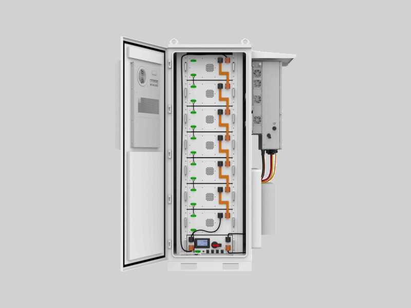 30-50kW 50-112kWh All-in-One Outdoor Battery Cabinet
