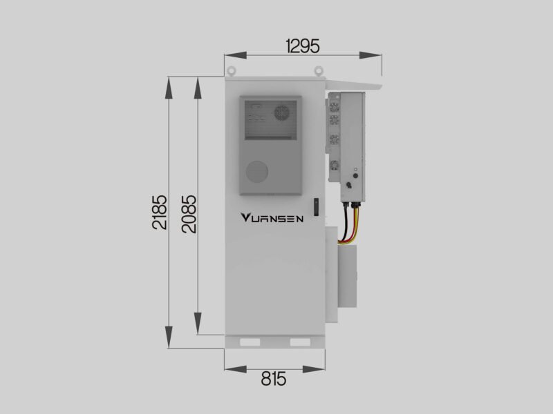 30-50kW 50-112kWh All-in-One Outdoor Battery Cabinet