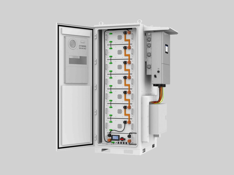 30-50kW 50-112kWh All-in-One Outdoor Battery Cabinet