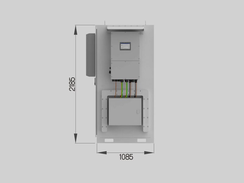 30-50kW 50-112kWh All-in-One Outdoor Battery Cabinet