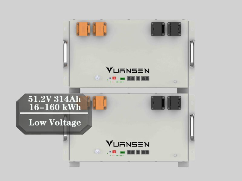 51.2V 314Ah Stack Low Voltage Lithium Battery