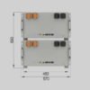 51.2V 314Ah Stack Low Voltage Lithium Battery