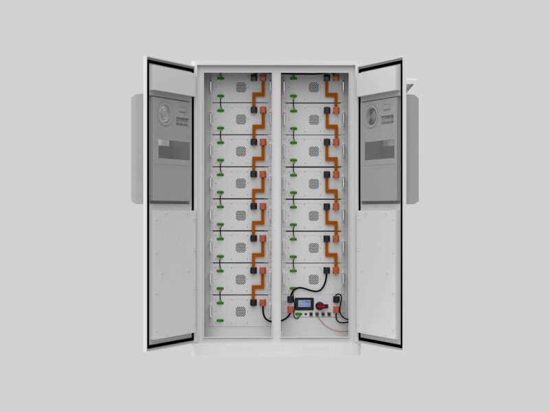 Solar System Oem 50-125kW 160-241kWh All-in-One Outdoor Battery Cabinet