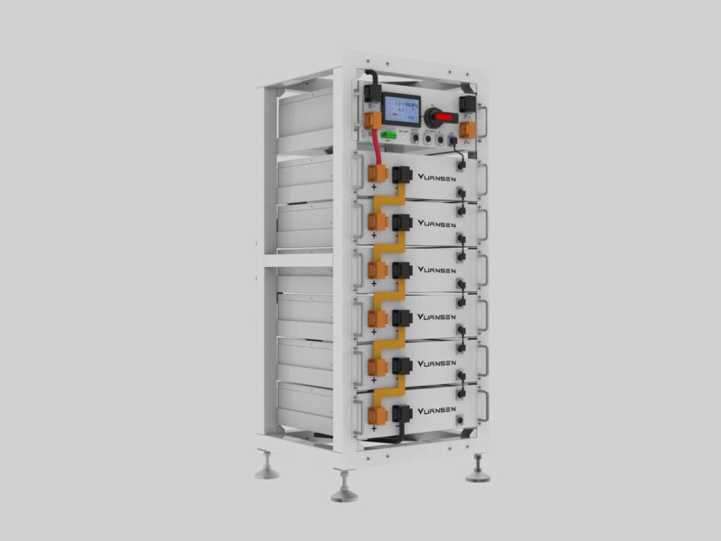 51.2V 100Ah Stack High Voltage Lithium Battery
