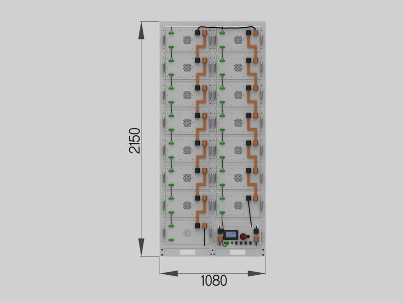 51.2V 314Ah Stack High Voltage Lithium Battery