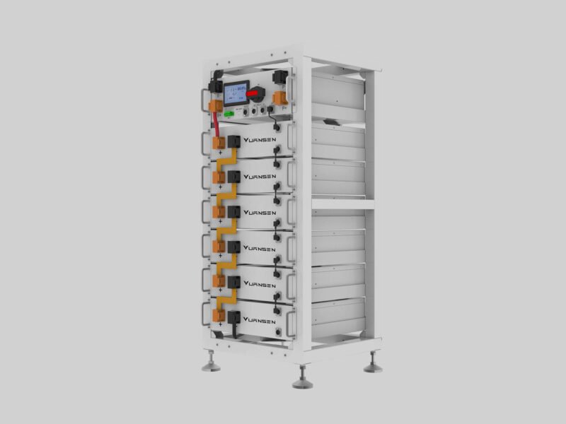 51.2V 100Ah Stack High Voltage Lithium Battery