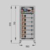 51.2V 100Ah Stack High Voltage Lithium Battery