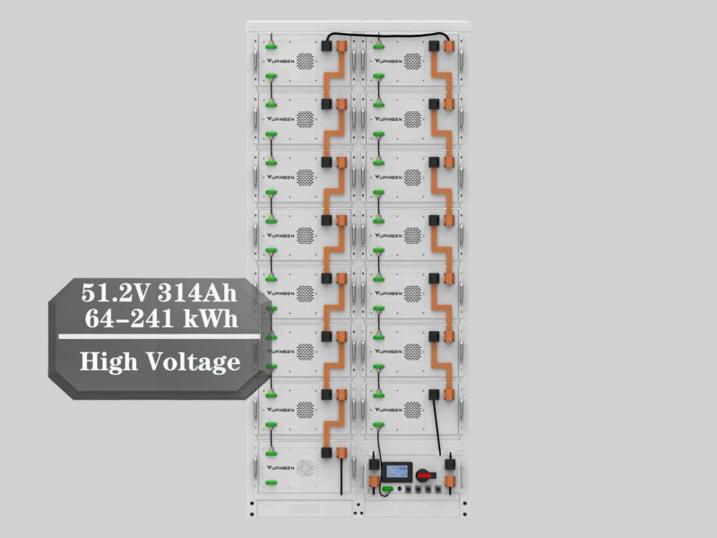 51.2V 314Ah Stack High Voltage Lithium Battery
