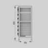 51.2V 100Ah Stack High Voltage Lithium Battery