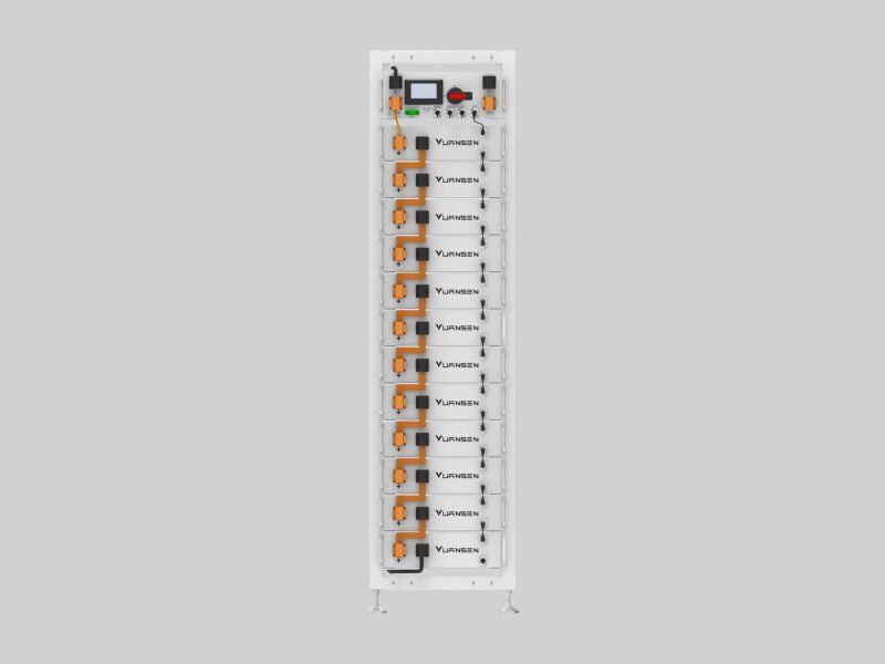 51.2V 100Ah Stack High Voltage Lithium Battery